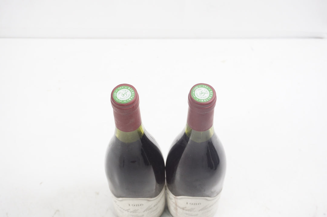 Peirazeau Groffier Chambolle Musigny Les Hauts Doix 1986 *