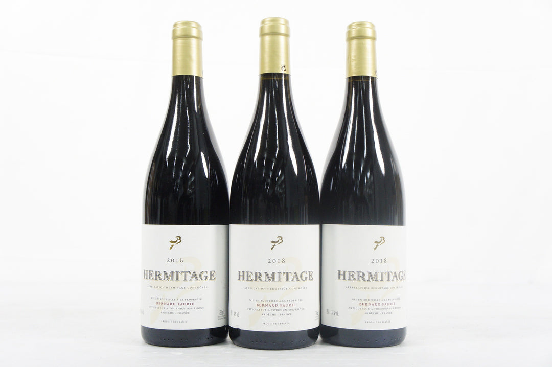 Bernard Faurie Hermitage Bessards Meal 2018