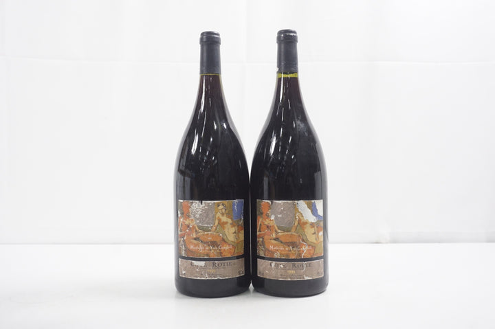 Mathilde et Yves Gangloff Cote Rotie La Sereine Noire Magnum 1999 *