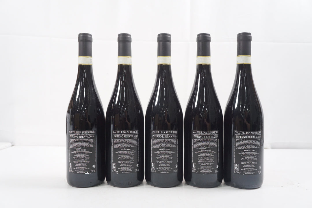 Arpepe Inferno Sesto Canto Valtellina Superiore Riserva 2016