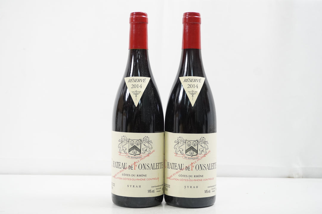 Chateau de Fonsalette (Chateau Rayas) Syrah Reserve 2014