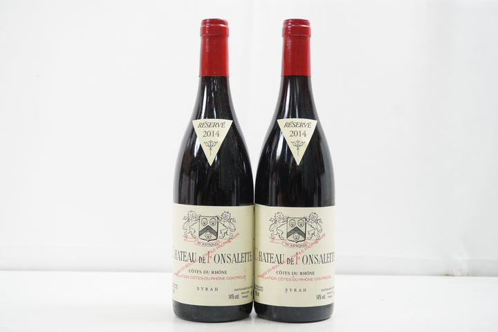 Chateau de Fonsalette (Chateau Rayas) Syrah Reserve 2014