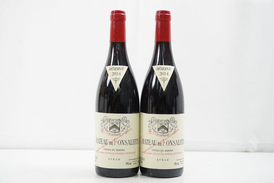 Chateau de Fonsalette (Chateau Rayas) Syrah Reserve 2014