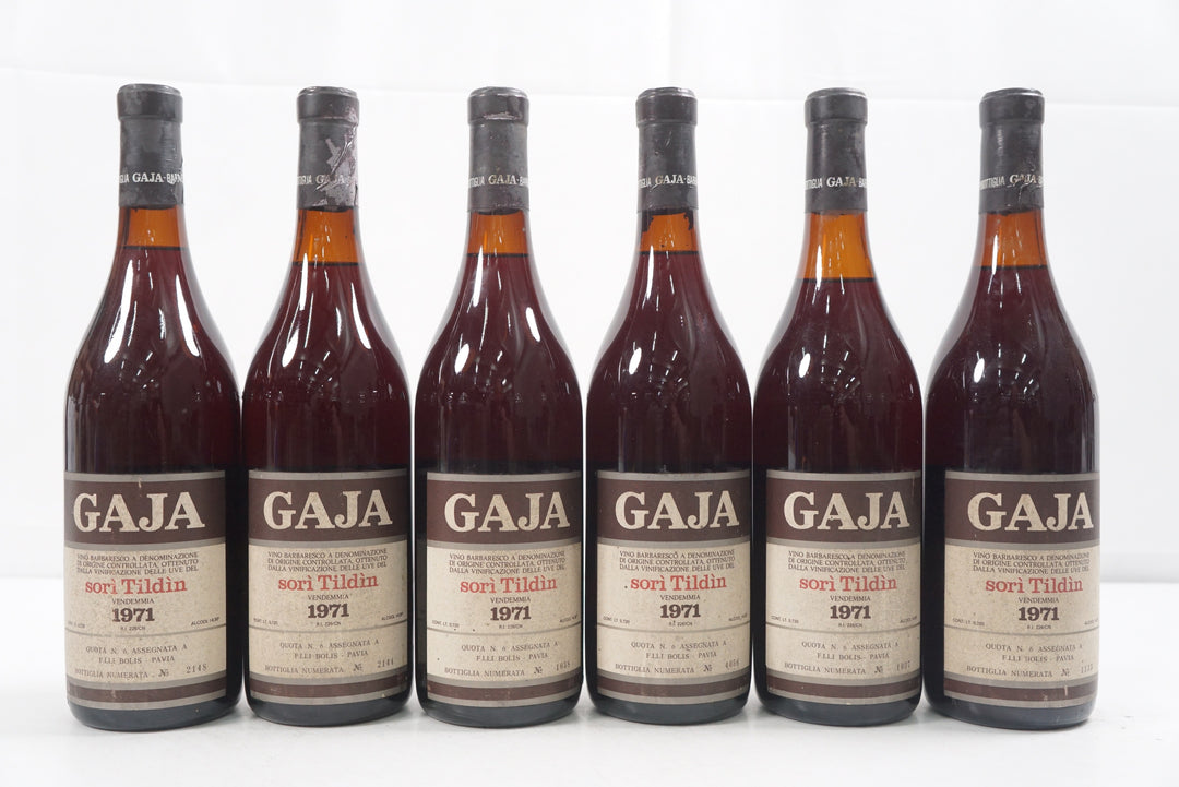 Gaja Barbaresco Sori Tildin 1971