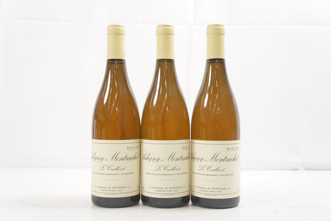 Domaine de Montille Puligny Montrachet Le Cailleret 1er Cru 2002