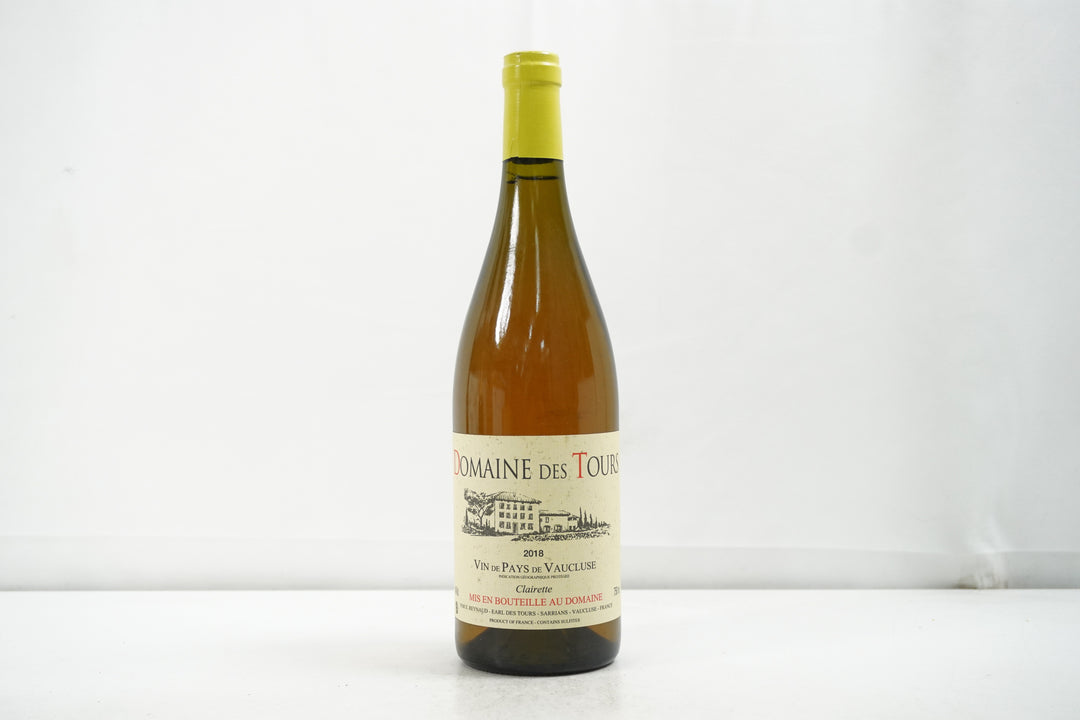 Domaine des Tours Clairette VDP de Vaucluse (Chateau Rayas) Blanc 2018 *