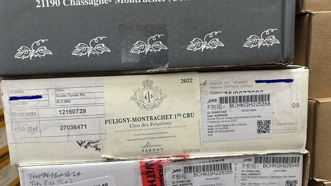 Alvina Pernot Puligny Montrachet Clos des Folatieres 1er Cru 2022