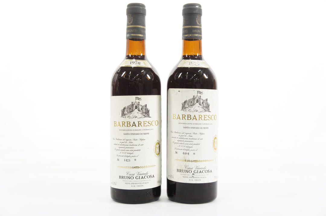 Bruno Giacosa Barbaresco Santo Stefano Neive 1978