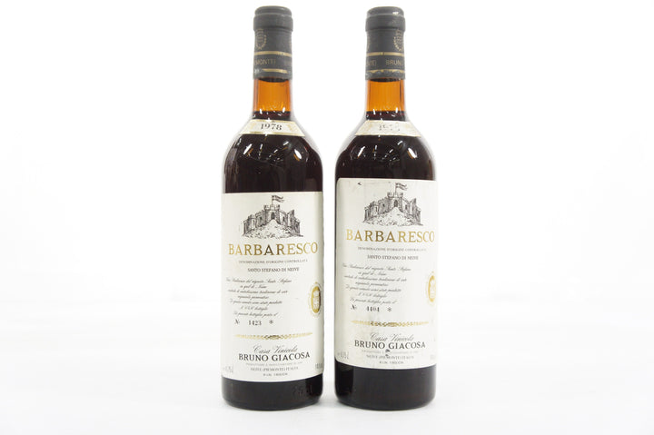 Bruno Giacosa Barbaresco Santo Stefano Neive 1978