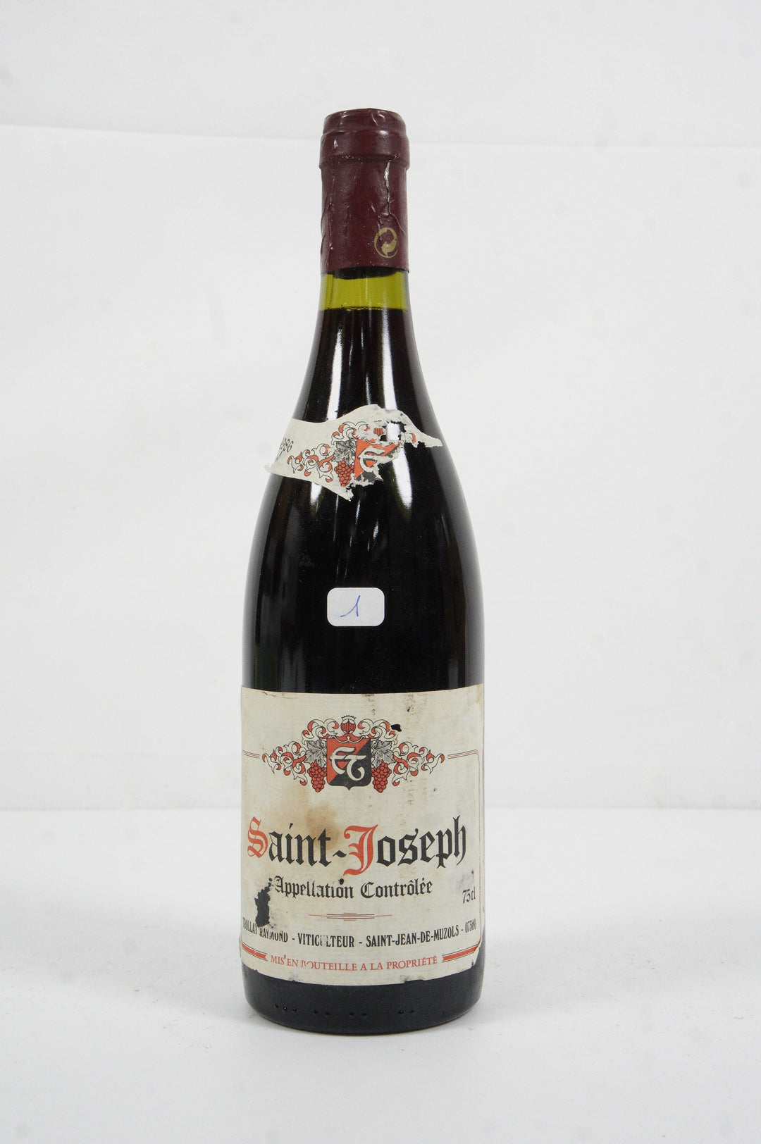Raymond Trollat Saint Joseph Rouge 1986 *