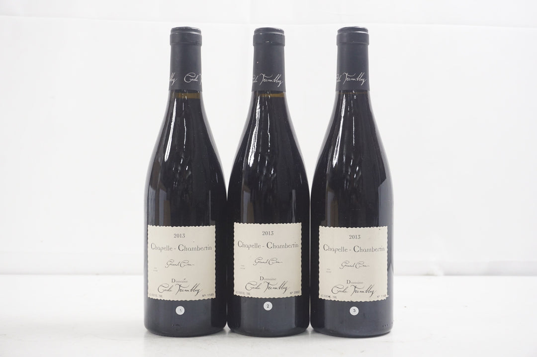 Cecile Tremblay Chapelle Chambertin Grand Cru 2013 *