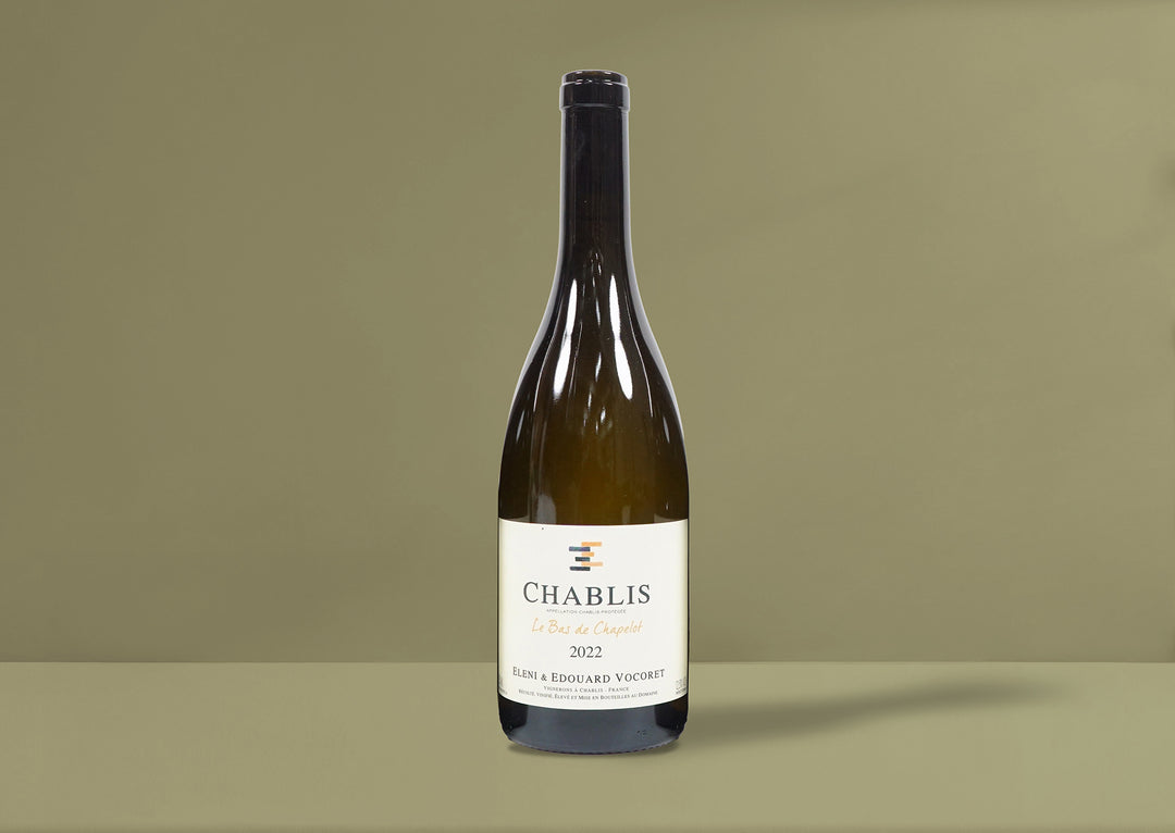 Eleni et Edouard Vocoret Chablis Le Bas de Chapelot 2022