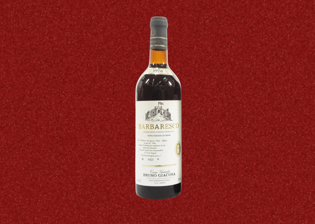 Bruno Giacosa Barbaresco Santo Stefano Neive 1978