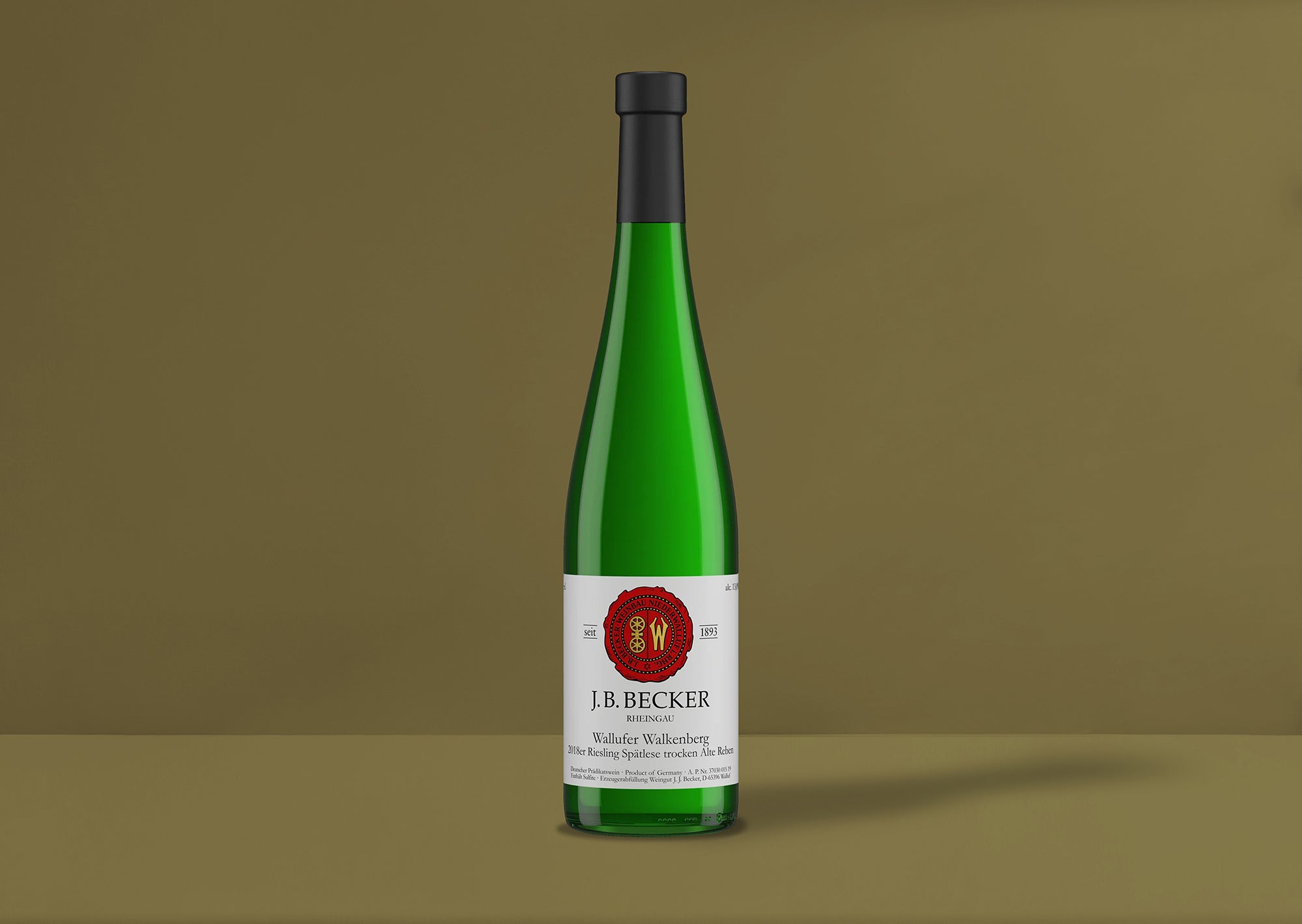 J.B. Becker Wallufer Walkenberg Riesling Spatlese Trocken Alte Reben 2018