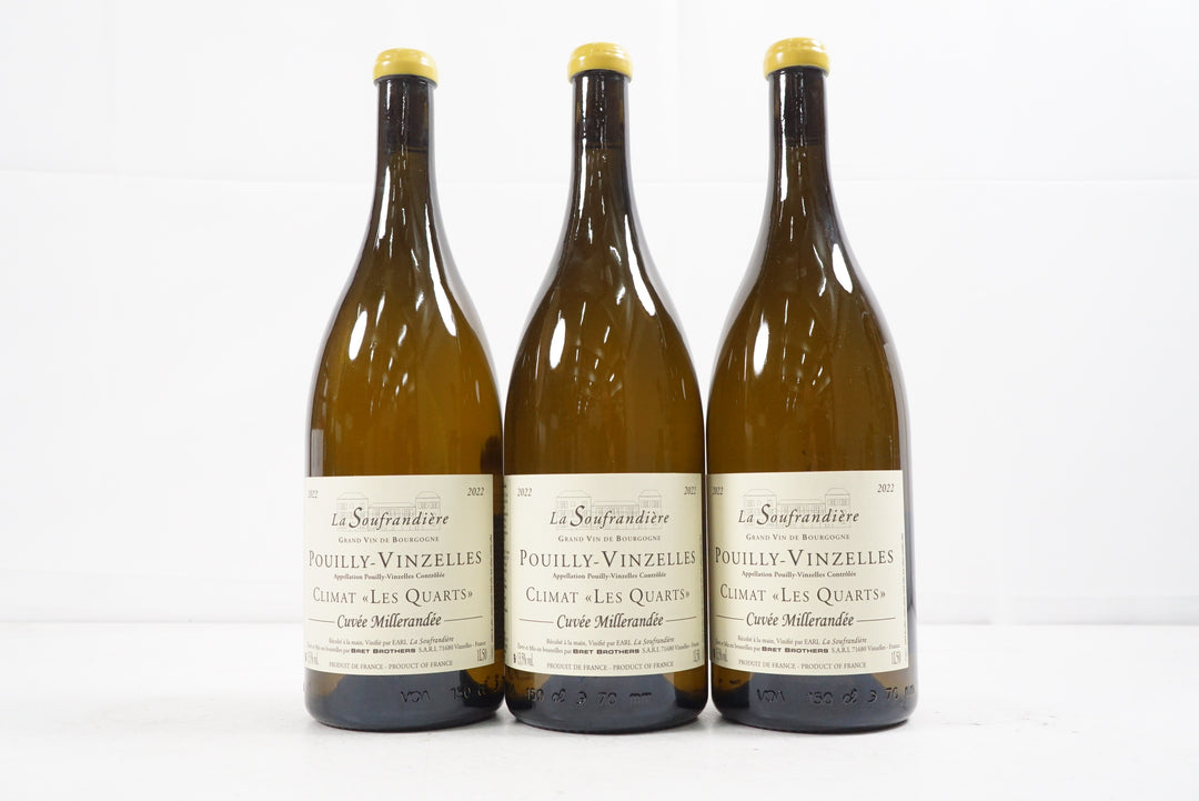 La Soufrandiere Pouilly Vinzelles Climat Les Quarts Cuvee Millerandee Magnum 2022