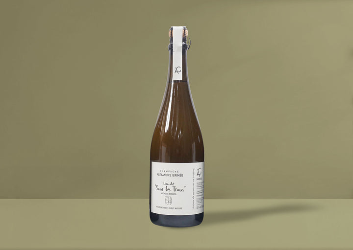Alexandre Grimee Sous Les Trous Vigne de Bonneil Pinot Meunier Brut Nature 2022