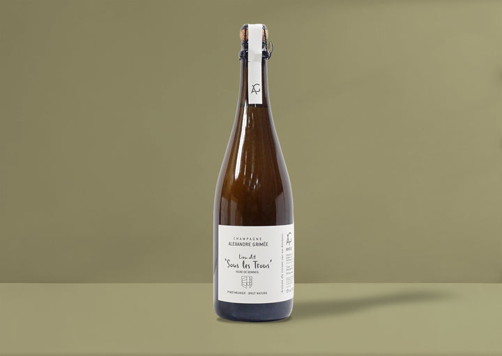 Alexandre Grimee Sous Les Trous Vigne de Bonneil Pinot Meunier Brut Nature 2022