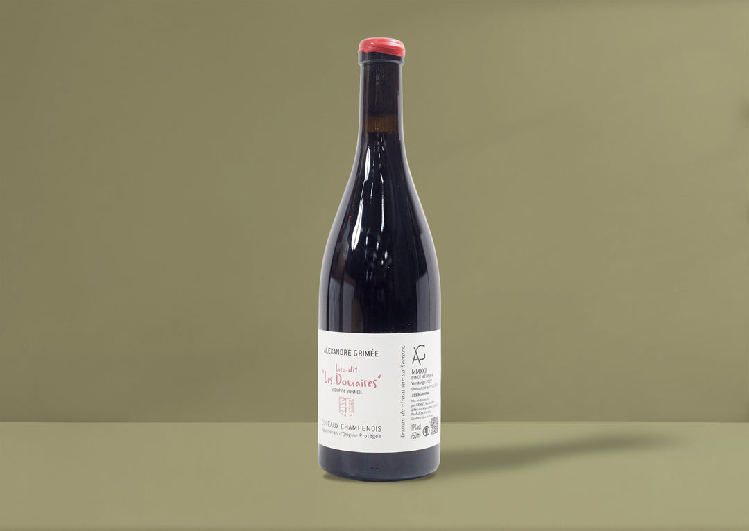 Alexandre Grimee Coteaux Champenois Rouge Les Douaires 2022
