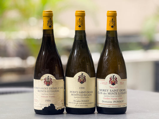 Sipping Society - Clos des Monts Luisants 1986, 1990, 1992