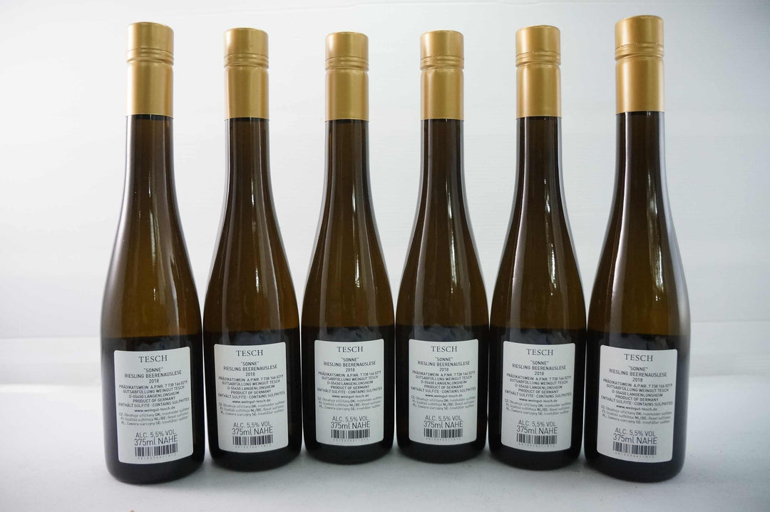 Tesch Sonne Beerenauslese Riesling Half Bottle 2018