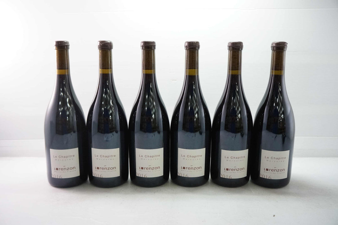 Bruno Lorenzon Mercurey Le Chapitre 2016