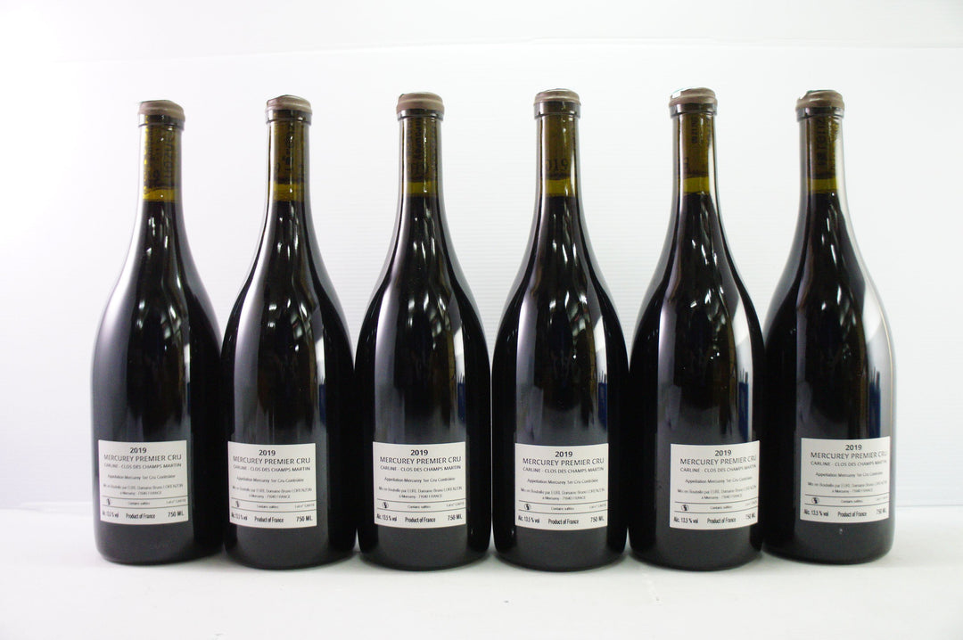 Bruno Lorenzon Mercurey Clos des Champs Martin Carline 1er Cru 2019