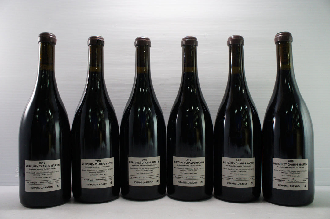 Bruno Lorenzon Mercurey Les Champs Martin 1er Cru Rouge 2018