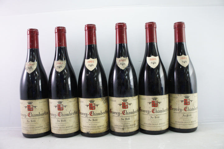 Denis Mortet Gevrey Chambertin Au Velle 2001 *
