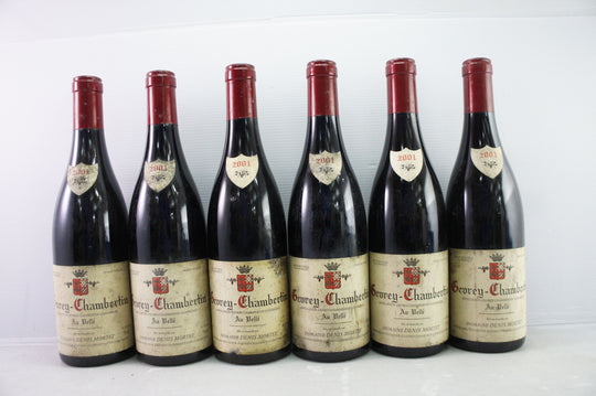 Denis Mortet Gevrey Chambertin Au Velle 2001 *