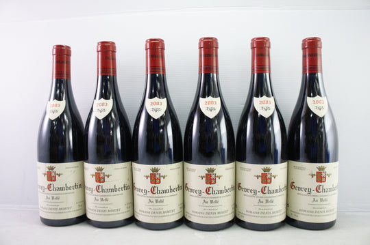 Denis Mortet Gevrey Chambertin Au Velle 2003 *
