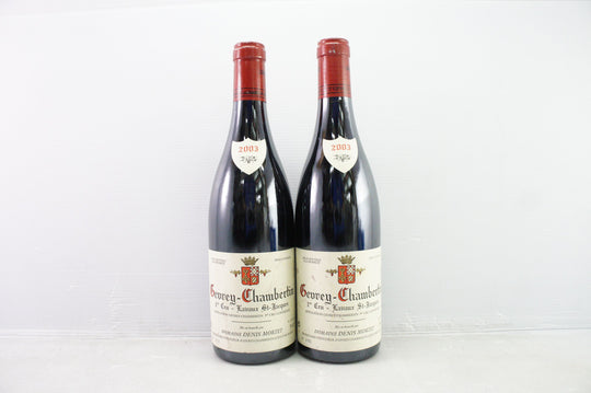 Denis Mortet Gevrey Chambertin Lavaux St Jacques 1er Cru 2003 *
