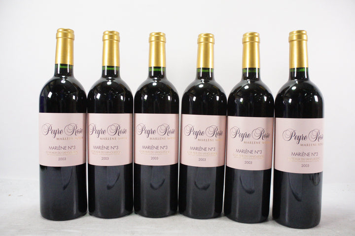 Peyre Rose Coteaux du Languedoc Marlene No.3 2003
