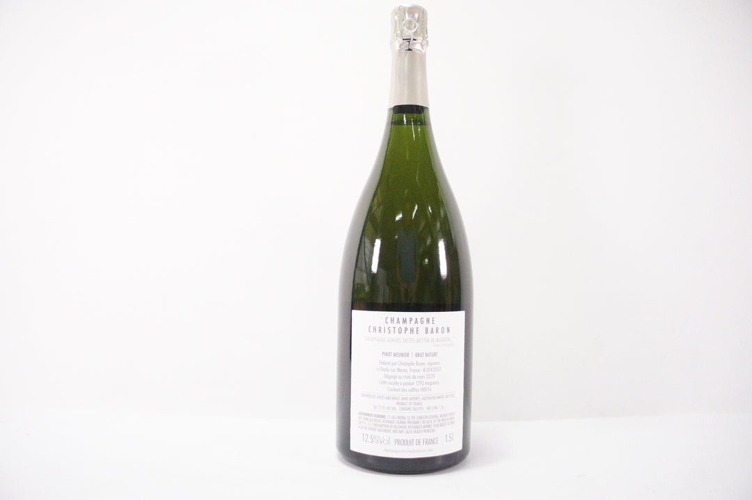 Christophe Baron Les Hautes Blanches Vignes Brut Nature Magnum 2016