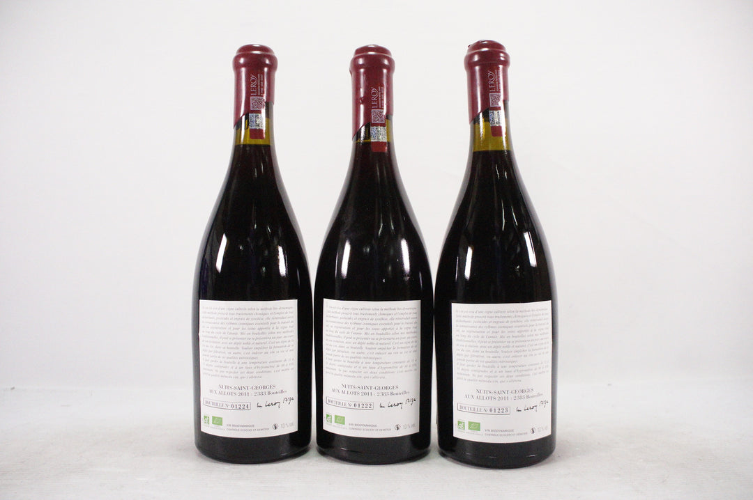 Leroy (Domaine) Nuits St Georges Aux Allots 2011