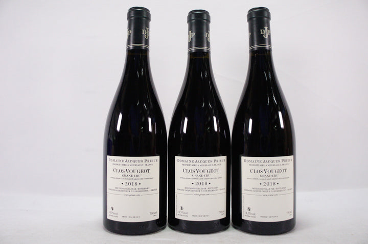 Jacques Prieur Clos de Vougeot Grand Cru 2018