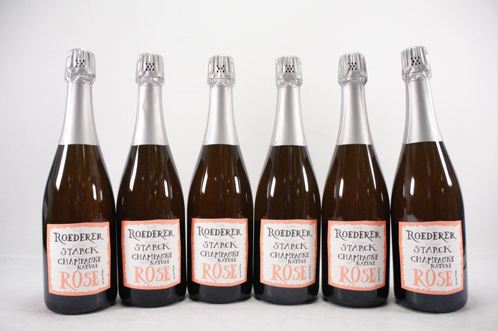 Louis Roederer et Philippe Starck Brut Nature Rose 2015