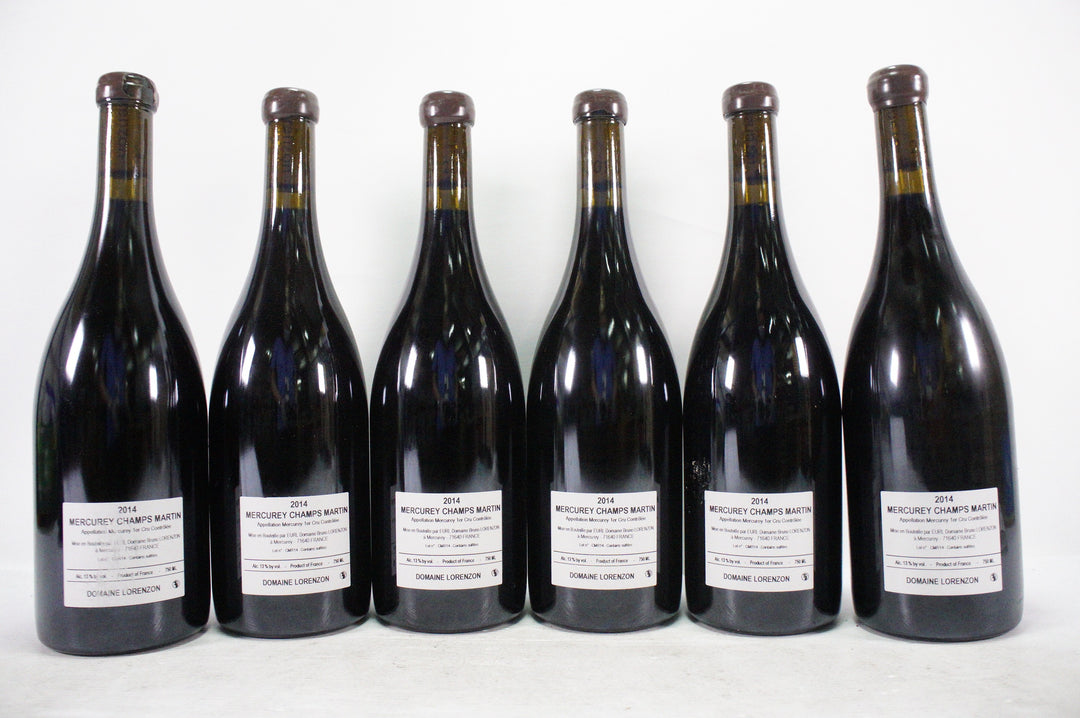 Bruno Lorenzon Mercurey Les Champs Martin 1er Cru Rouge 2014 *
