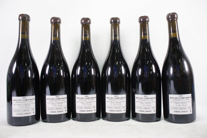 Bruno Lorenzon Mercurey Les Champs Martin 1er Cru Rouge 2014 *