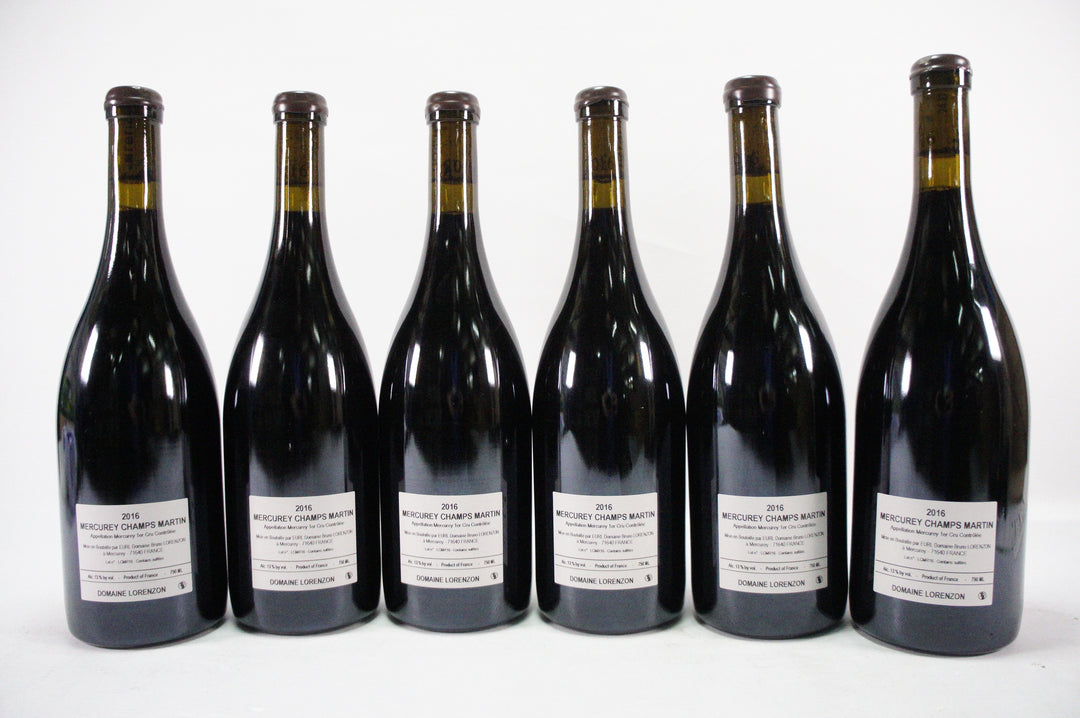 Bruno Lorenzon Mercurey Les Champs Martin 1er Cru Rouge 2016