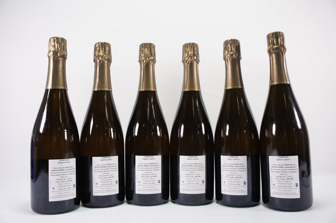 Benoit Lahaye Le Jardin de la Grosse Pierre Grand Cru Brut Nature 2011