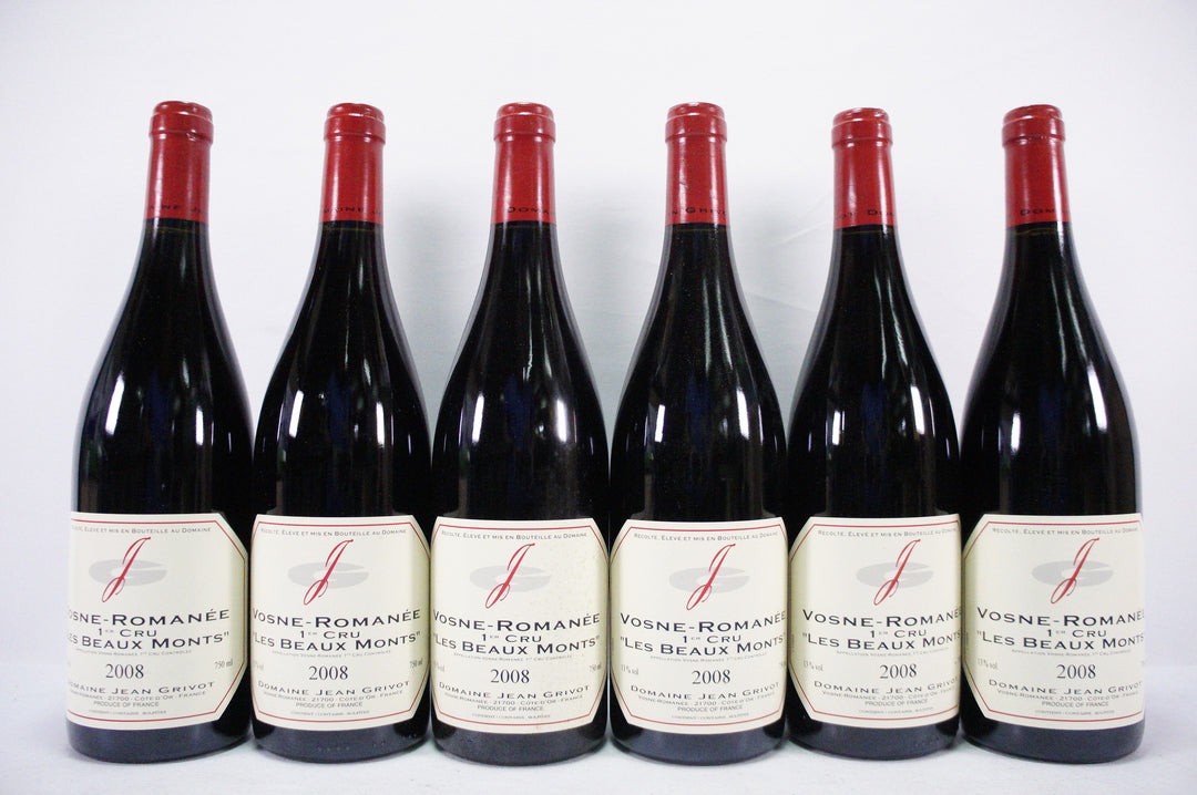 Jean Grivot Vosne Romanee Les Beaux Monts 1er Cru 2008