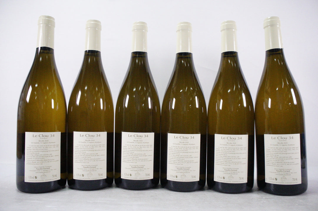 Claire Naudin Bourgogne Aligote Le Clou 34 Blanc 2020