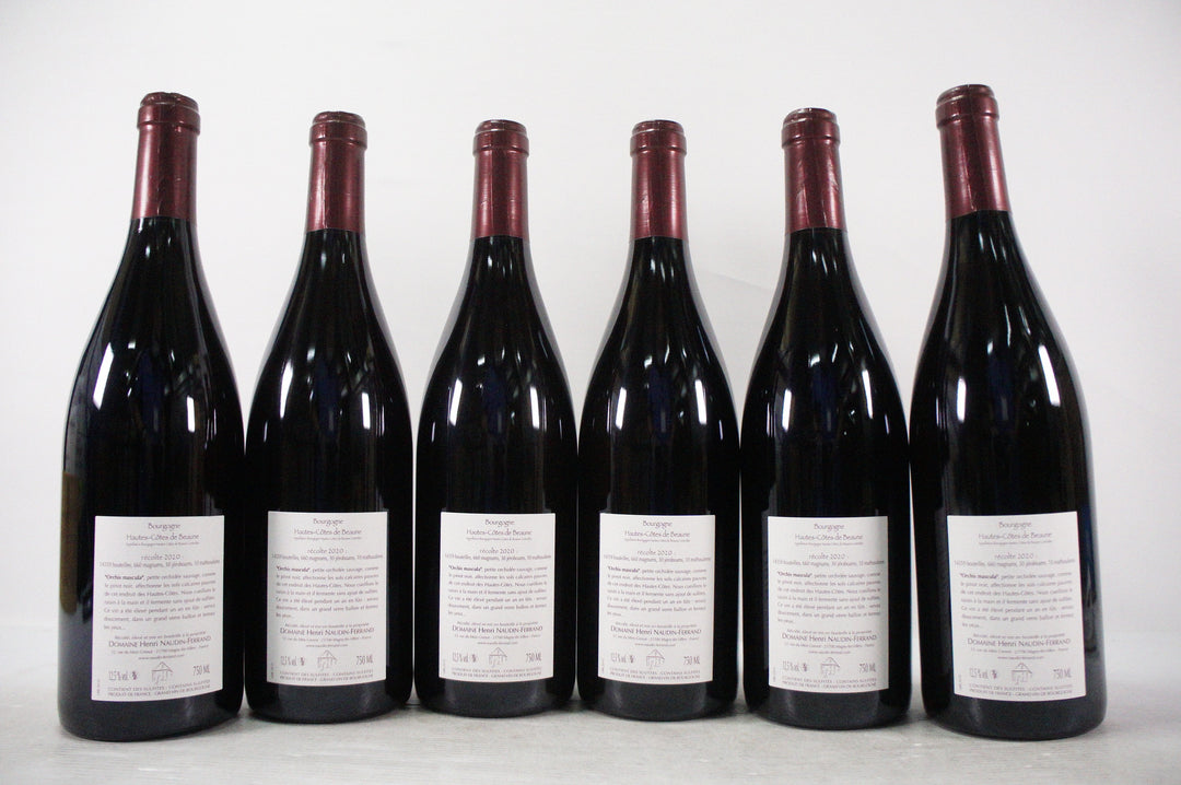 Claire Naudin Bourgogne Hautes Cotes de Beaune Orchis Mascula Rouge 2020