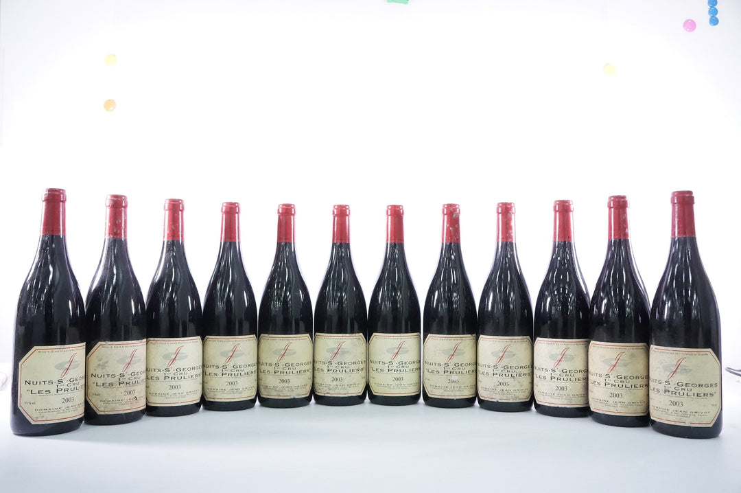 Jean Grivot Nuits St Georges Les Pruliers 1er Cru 2003 *