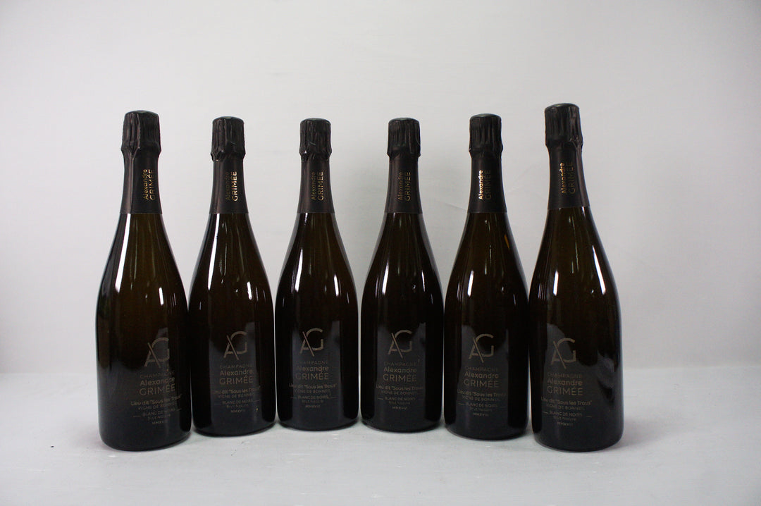 Alexandre Grimee Cuvee Sous Les Trous Bonneil Blanc de Noirs 2018