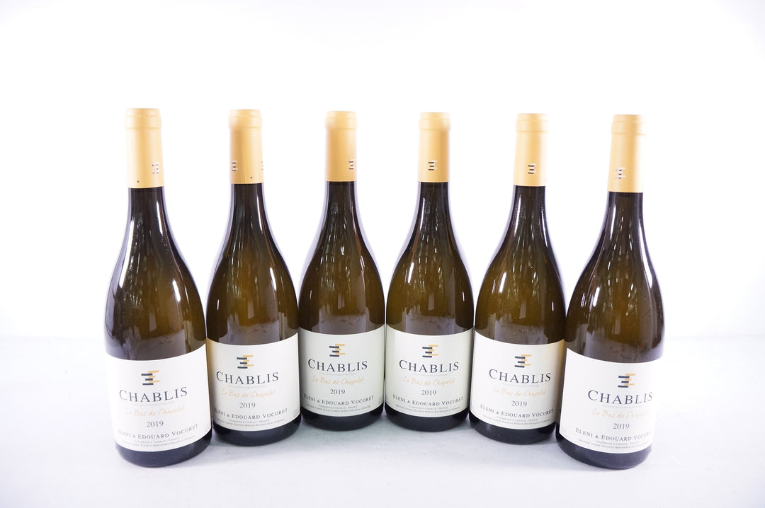 Eleni et Edouard Vocoret Chablis Le Bas de Chapelot 2019