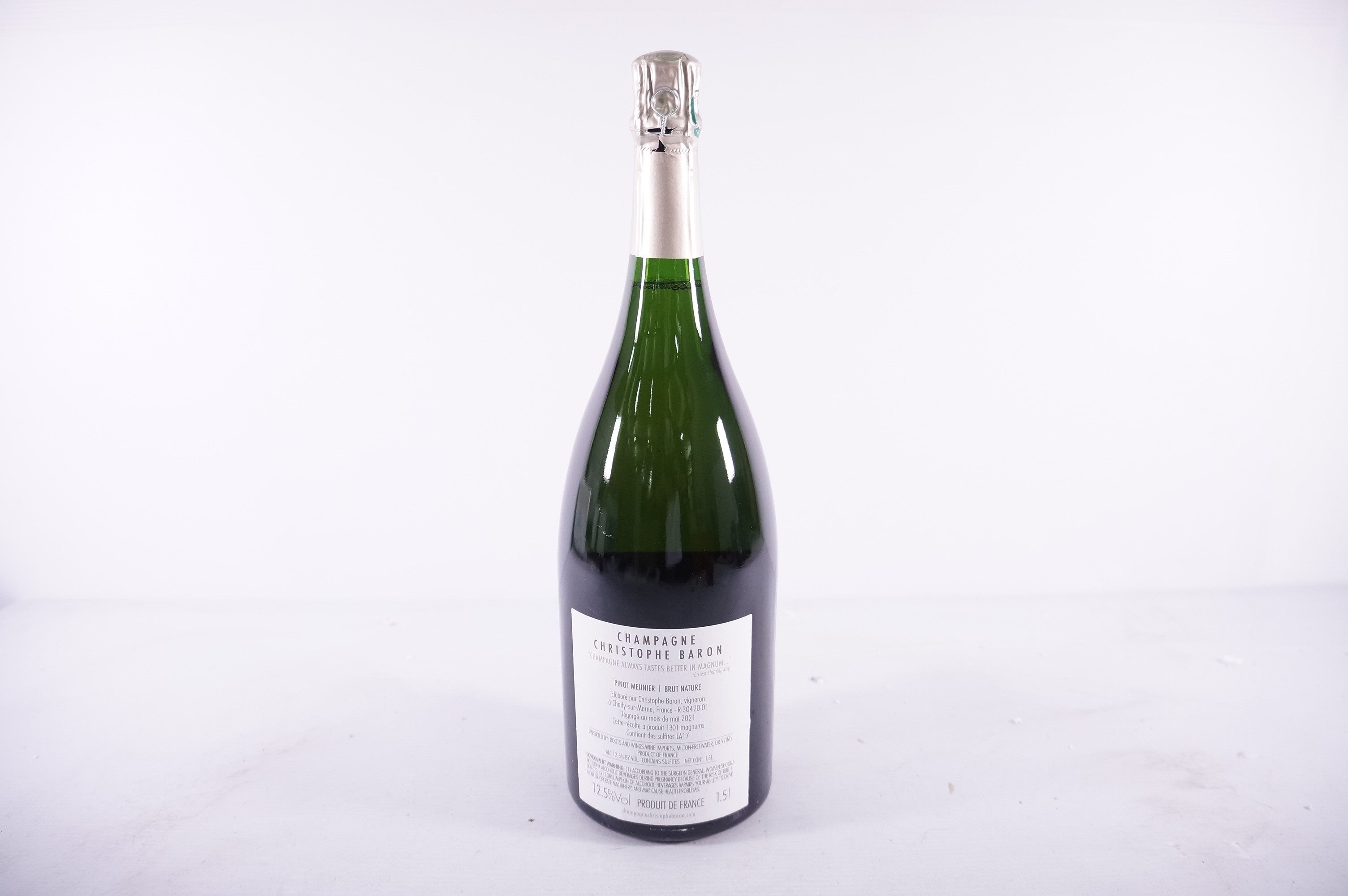 Christophe Baron Les Alouettes Brut Nature Magnum 2017