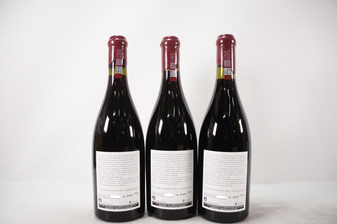 Leroy (Domaine) Clos de Vougeot Grand Cru 2006