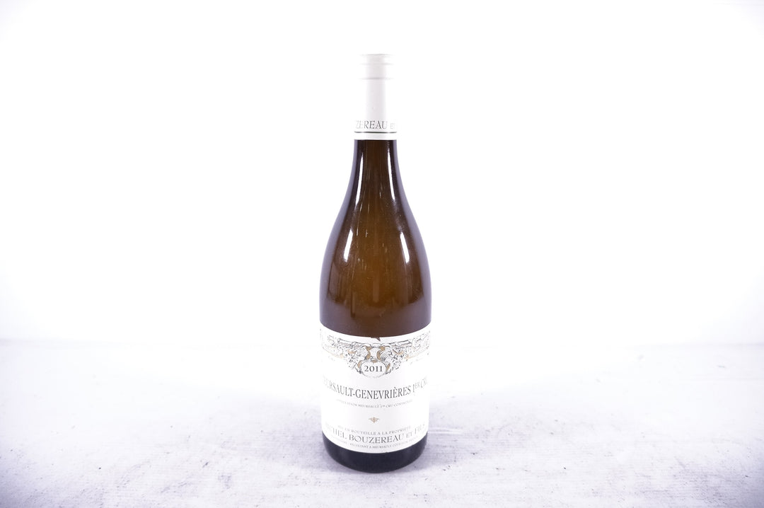 Michel Bouzereau Meursault Les Genevrieres 1er Cru 2011 *