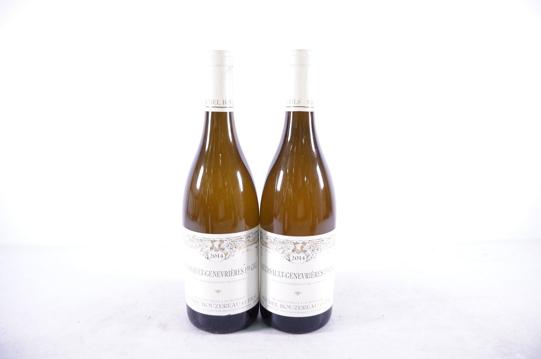 Michel Bouzereau Meursault Les Genevrieres 1er Cru 2014